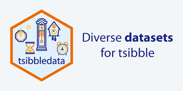 tsibbledata: diverse datasets for tsibble